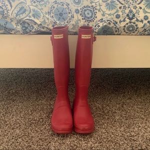 Hunter rain boots